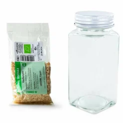 AROMANDISE - Flacon à épices poudreur + ail semoule 40 g