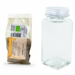 AROMANDISE - Flacon à épices poudreur + poivre noir moulu 50 g