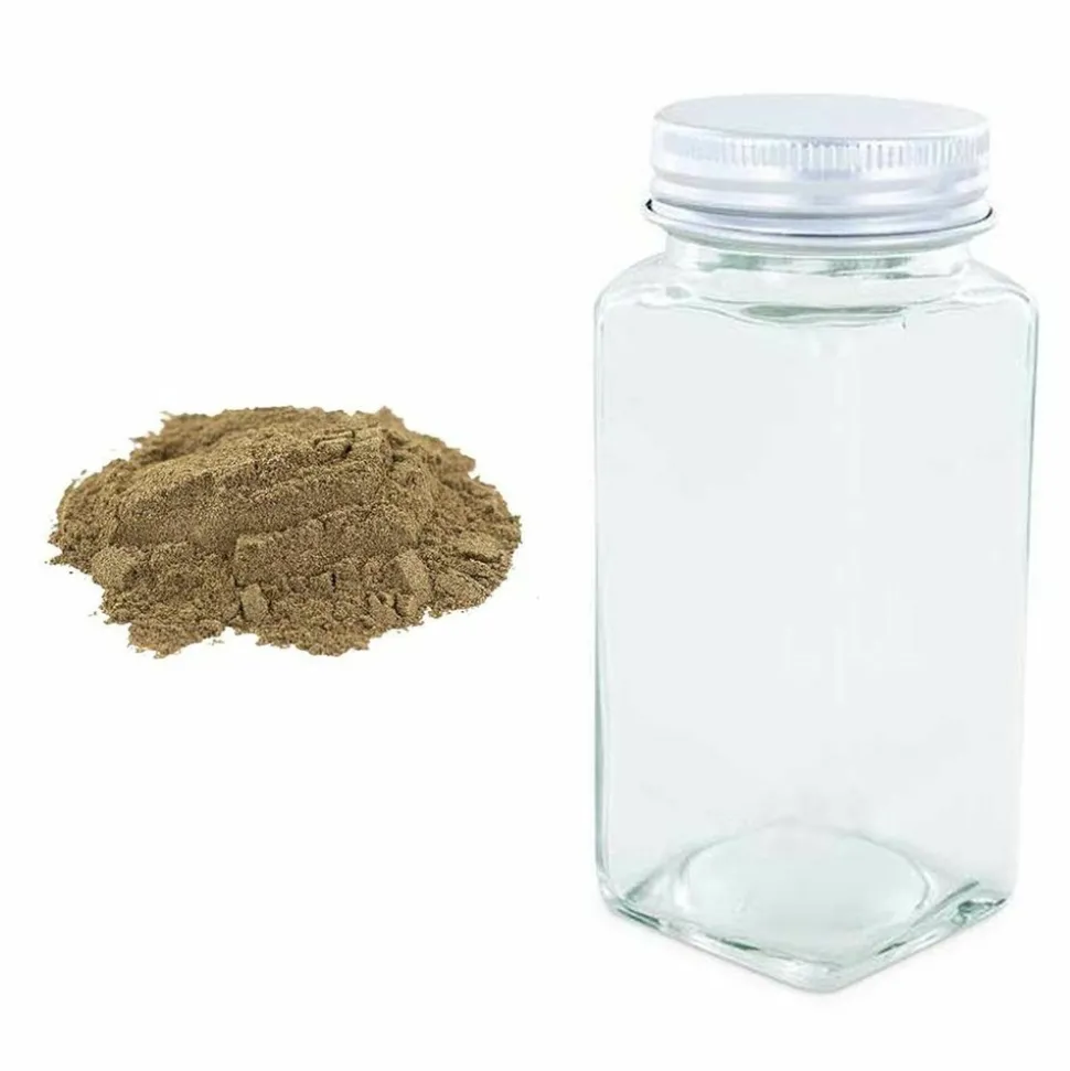 AROMANDISE - Flacon à épices poudreur + poivre noir moulu 50 g