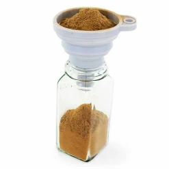 AROMANDISE - Flacon à épices poudreur + entonnoir + fenugrec moulu 35 g