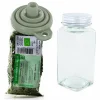 AROMANDISE - Flacon à épices poudreur + entonnoir + feuilles de coriandre bio 15 g
