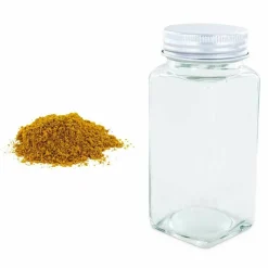 AROMANDISE - Flacon à épices poudreur + curry doux 50 g