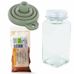 AROMANDISE - Flacon à épices poudreur + entonnoir + paprika fumé 40 g