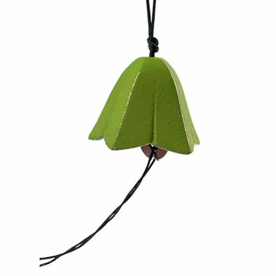 AROMANDISE - Jouet du vent en fonte - campanule vert