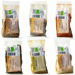 AROMANDISE - Kit 6 épices en poudre bio