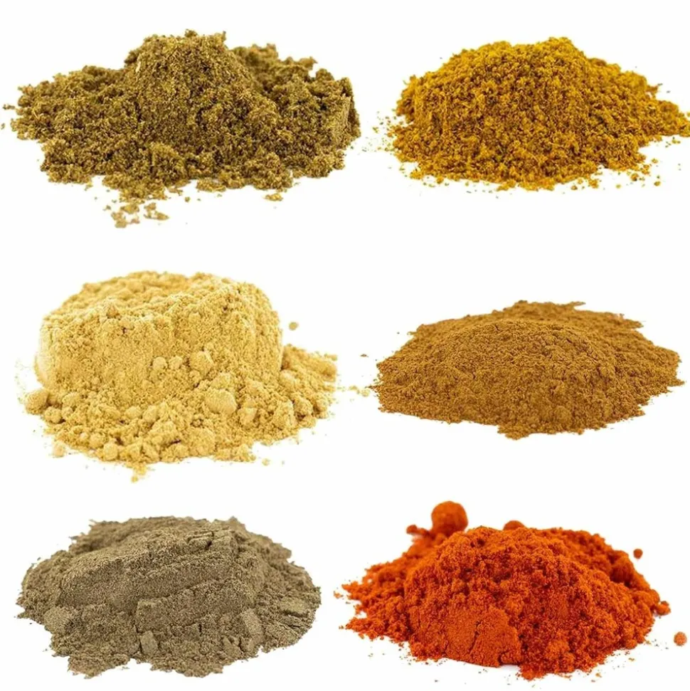 AROMANDISE - Kit 6 épices en poudre bio