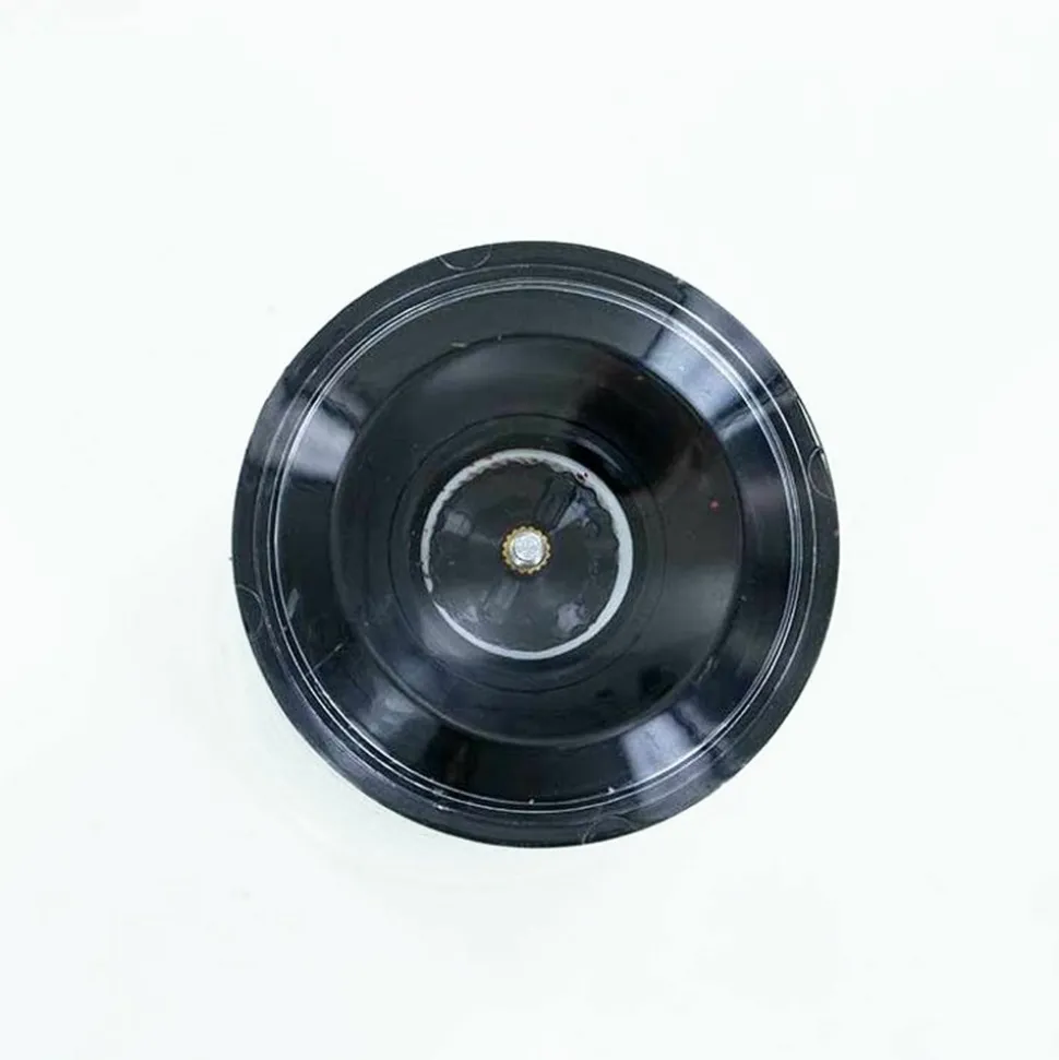 AROMANDISE - Moulin à épices en verre et céramique + baies rose de madagascar