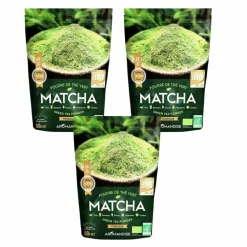 AROMANDISE - Poudre de thé vert bio japonais matcha 150 g