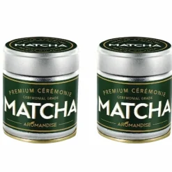 AROMANDISE - Thé matcha de cérémonie premium 60 g