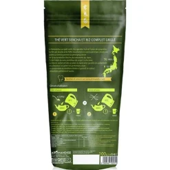 AROMANDISE - Thé vert bio et riz complet genmaicha 100 g