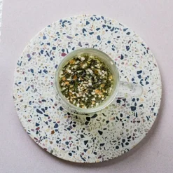 AROMANDISE - Thé vert bio japonais sencha earl grey 85 g + paille en inox avec filtre intégré