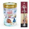 AROMANDISE - Tisane bio magie de noël + paille inox avec filtre