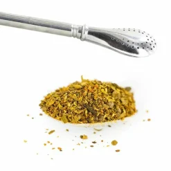 AROMANDISE - Tisane d'or bio curcuma gingembre 20 sachets + paille inox avec filtre