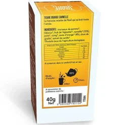 AROMANDISE - Tisane orange et cannelle biologique - 20 sachets