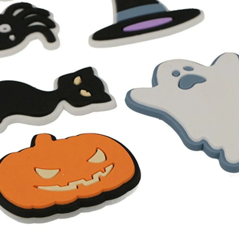 ARTEMIO - 6 autocollants en caoutchouc - halloween