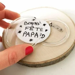 ARTEMIO - 6 badges à personnaliser ø 6 cm