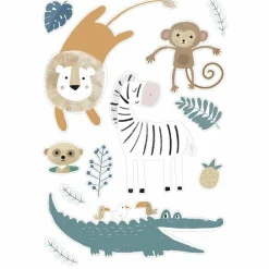 ARTEMIO - 6 feuilles de stickers safari