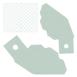 ARTEMIO - 14 feuilles patrons village souris 3d