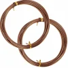 ARTEMIO - 2 fils d'aluminium 5 m x 1,5 mm - bronze