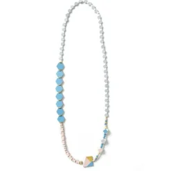 ARTEMIO - 25 perles en bois hexagonales 10 x 5 mm