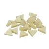 ARTEMIO - 20 perles en bois triangles 20 x 17 mm