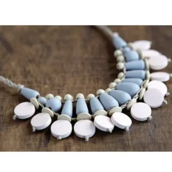 ARTEMIO - 25 perles en bois gouttes 18 x 12 mm