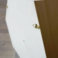 ARTEMIO - 3 étagères hexagones en bois 30 x 26,5 x 10 cm