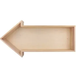 ARTEMIO - Etagère bois flèche 40 x 20 x 7 cm