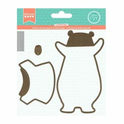 ARTEMIO - Matrice de découpe et d'embossage - ours