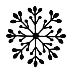 ARTEMIO - Matrice de découpe flocon 7,2 x 7,2 cm