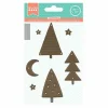 ARTEMIO - Matrice de découpe et d'embossage - sapins