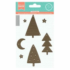 ARTEMIO - Matrice de découpe et d'embossage - sapins