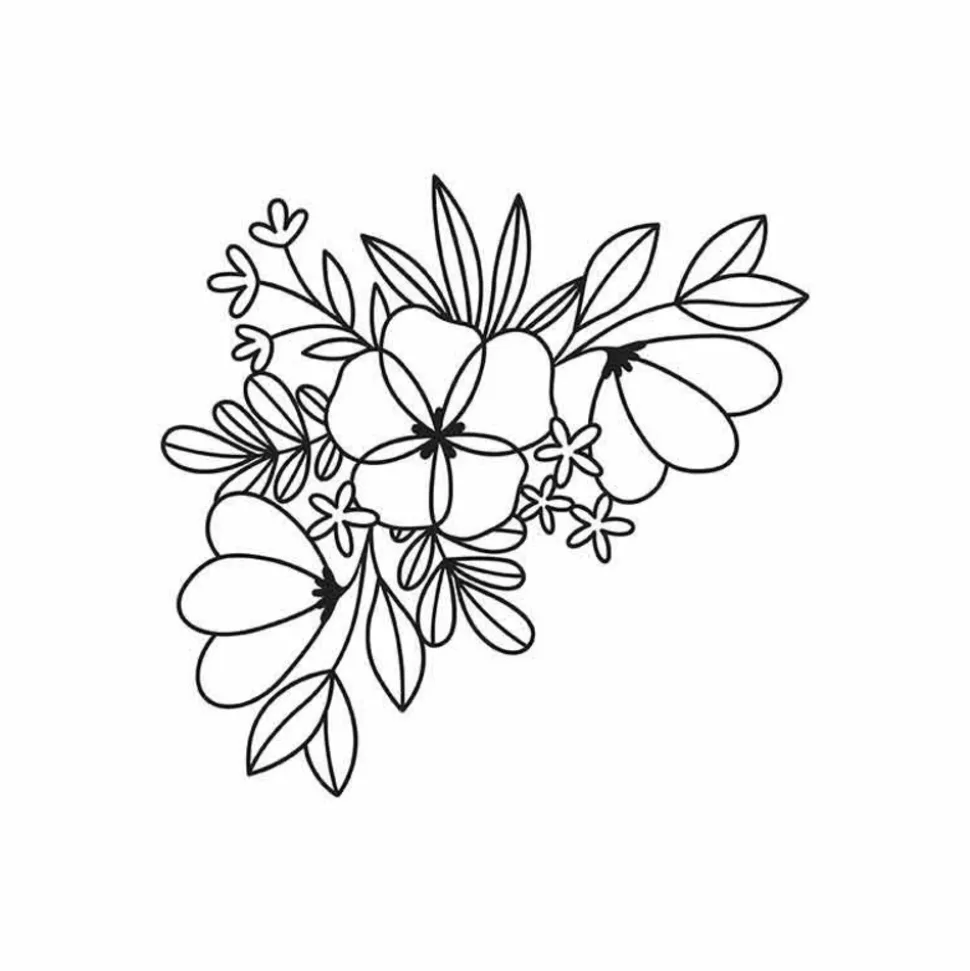 ARTEMIO - Matrice de découpe - coin fleurs