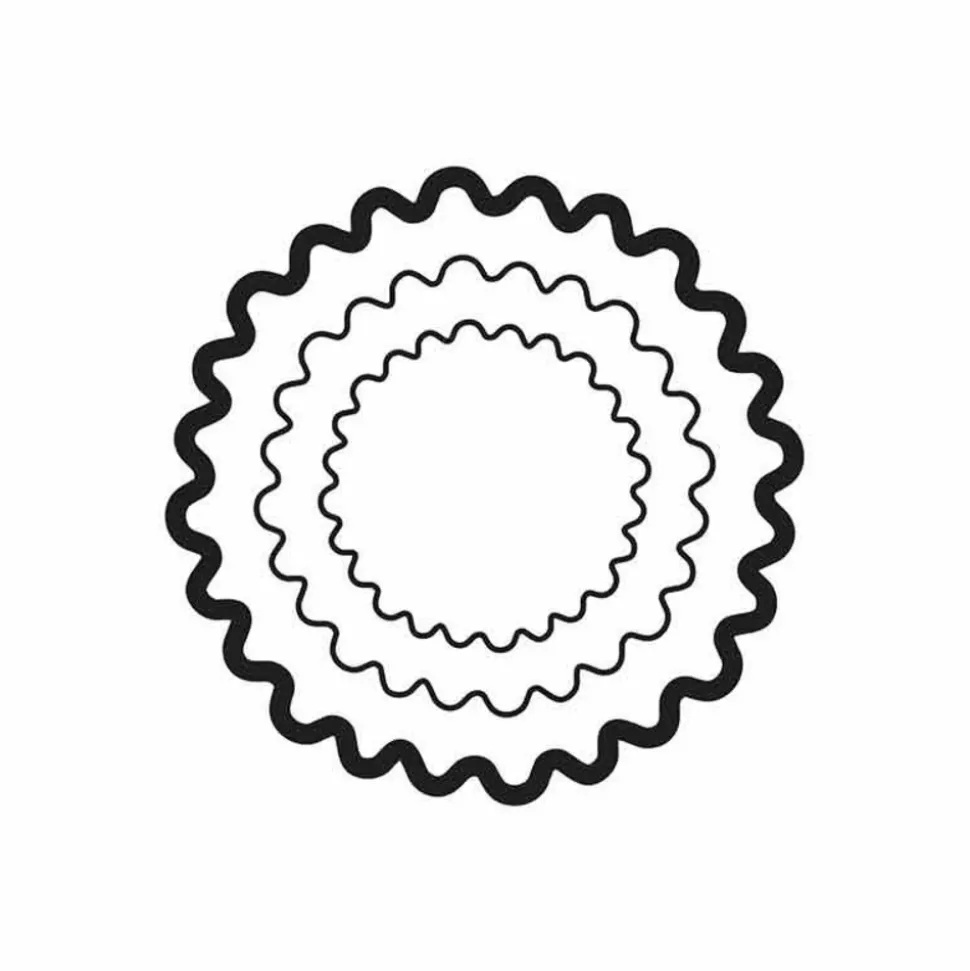 ARTEMIO - Matrices de découpe - mini cercles festonnés