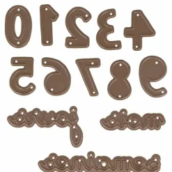 ARTEMIO - Matrices de découpes - chiffres