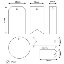 ARTEMIO - Matrices de découpe étiquettes