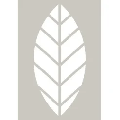 ARTEMIO - Pochoir feuille - 10 x 15 cm