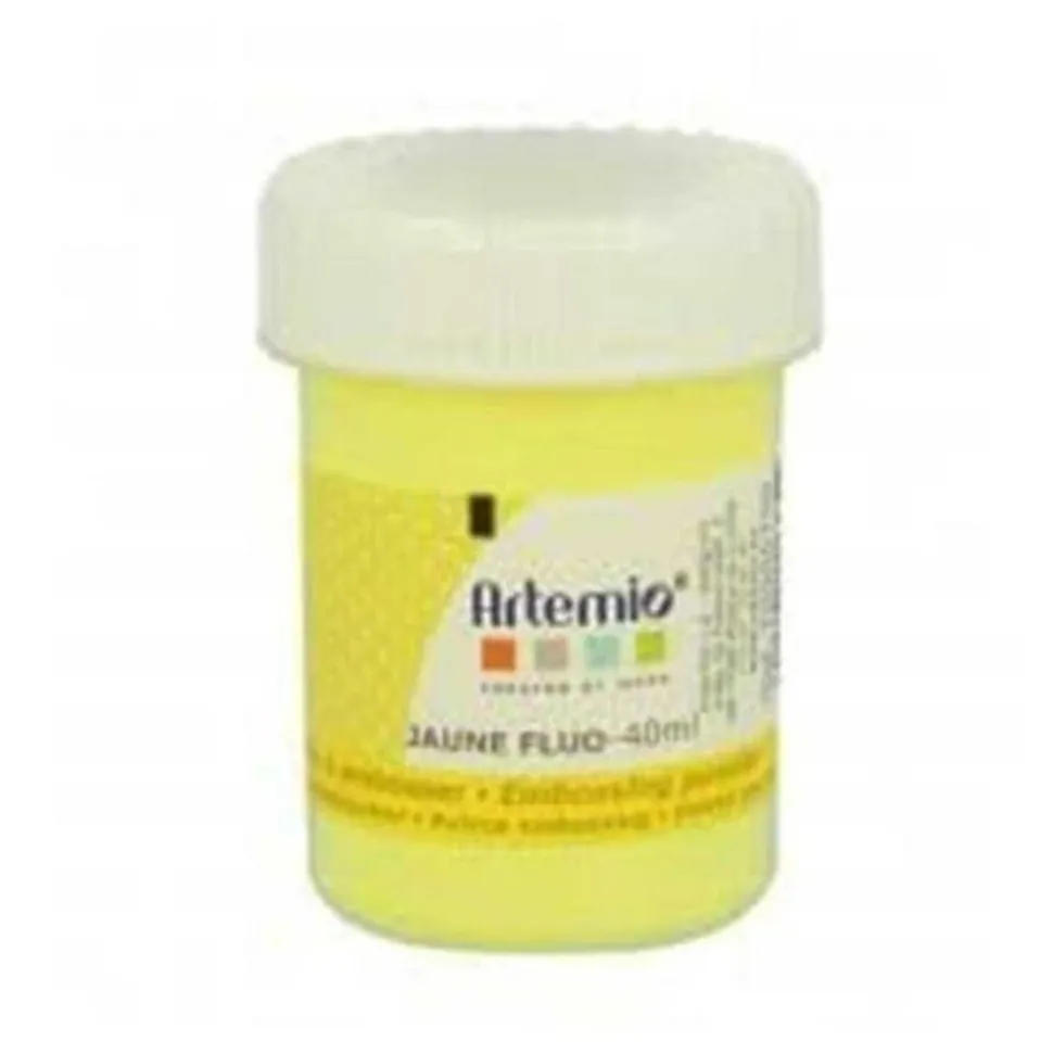 ARTEMIO - Poudre à embosser 40 ml - jaune fluo