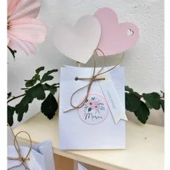 ARTEMIO - Présentoir bois à 4 étagères 38 x 32 x 26 cm