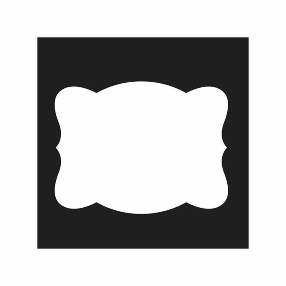 ARTEMIO - Set 12 pochoirs 9 x 9 cm - jardin