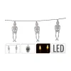 ARTICASA - Guirlande lumineuse le halloween fonctionne à piles 10 led