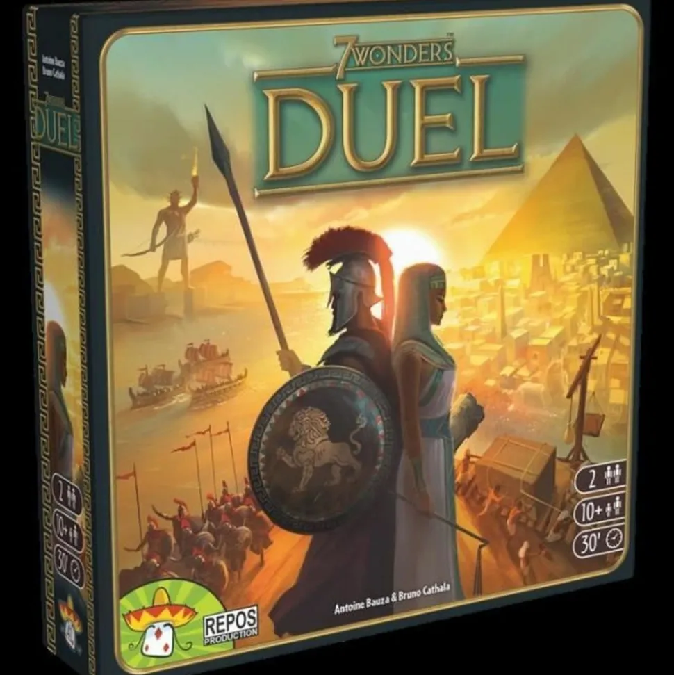 ASMODEE - Asmodée - repos production - 7 wonders : duel - unbox now