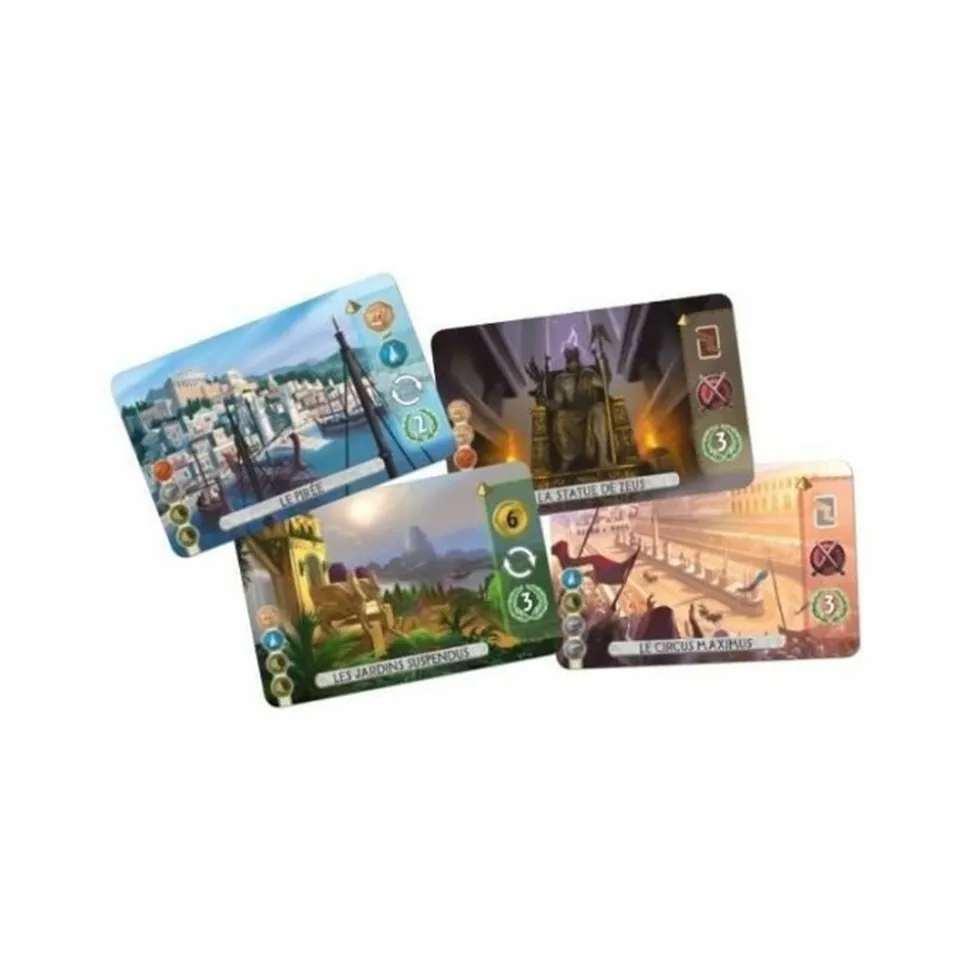 ASMODEE - Asmodée - repos production - 7 wonders : duel - unbox now