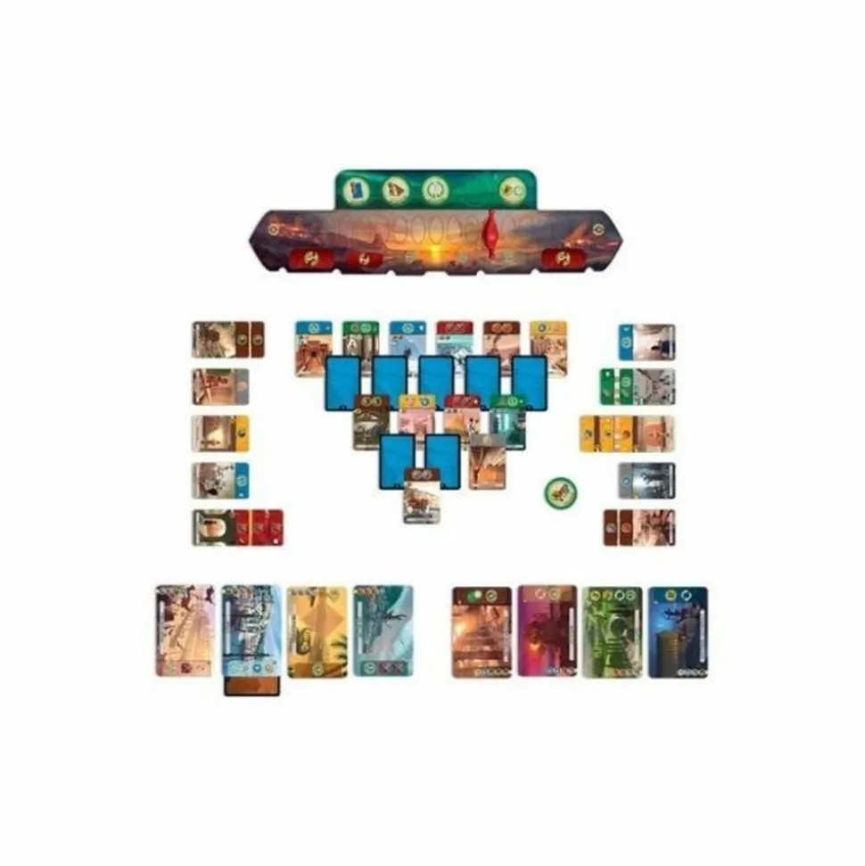 ASMODEE - Asmodée - repos production - 7 wonders : duel - unbox now