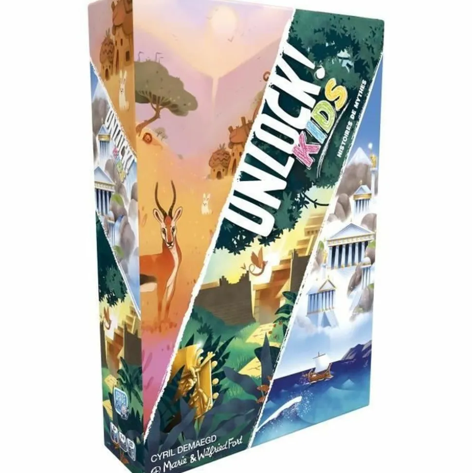 ASMODEE - Unlock! Kids histoires mythes asmodee