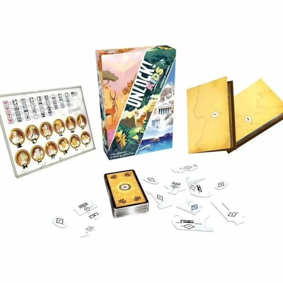 ASMODEE - Unlock! Kids histoires mythes asmodee