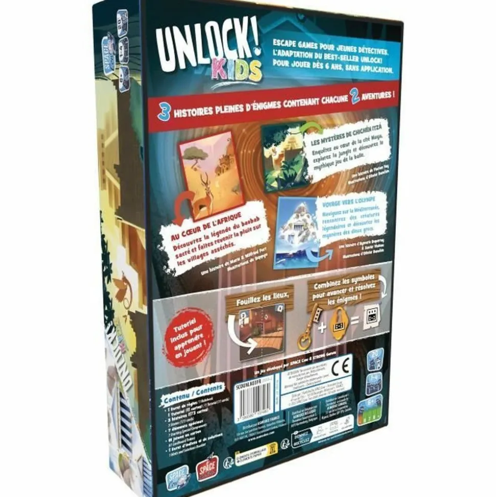 ASMODEE - Unlock! Kids histoires mythes asmodee