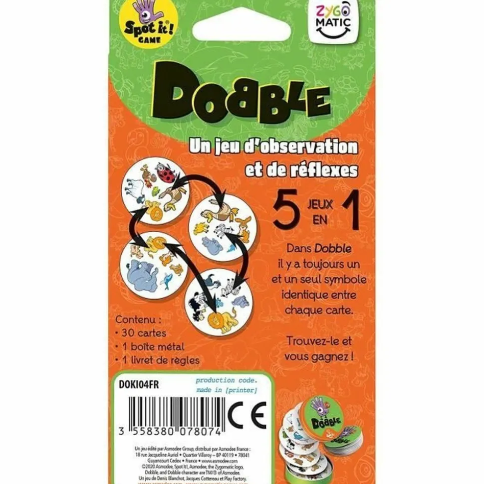 ASMODEE - Zygomatic dobble : kids - édition 2021 jeu de société