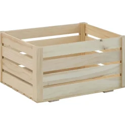 ASTIGARRAGA - Caisse de rangement en pin massif home box moyenne