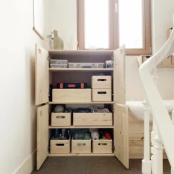 ASTIGARRAGA - Caisse en bois de rangement 30 x 20 x 14 cm